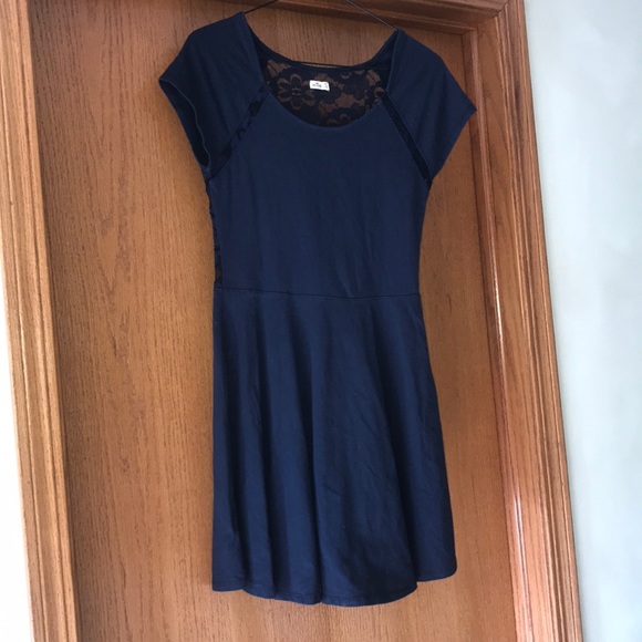 Hollister Dresses & Skirts - dark blue hollister dress